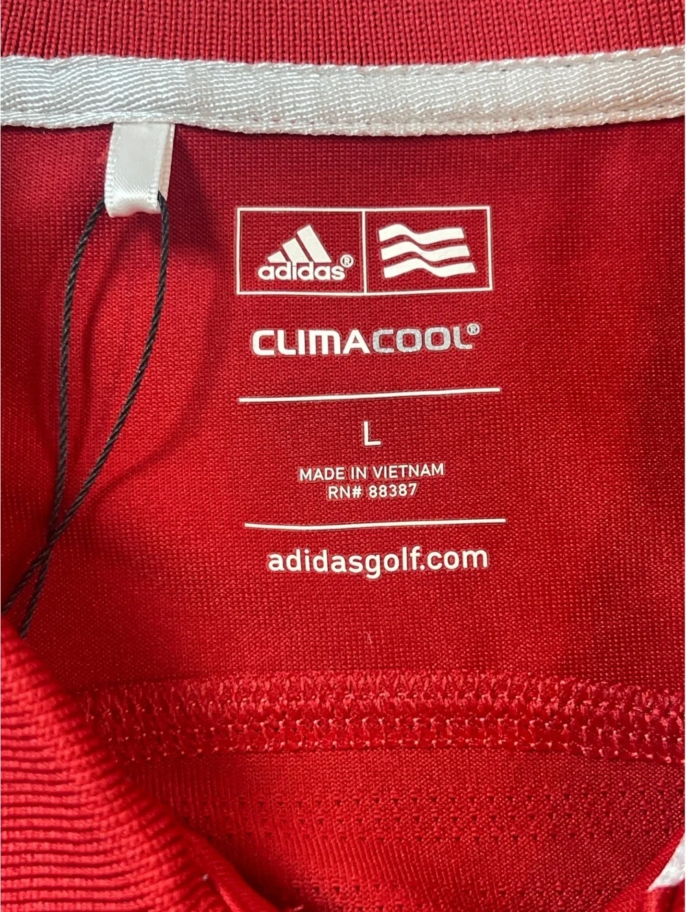Men’s Adidas Size Large ClimaCool Golf Polo